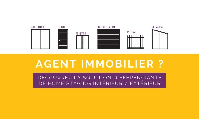 Agent immobilier ? Découvrez la solution différenciante de home staging intérieur / extérieur