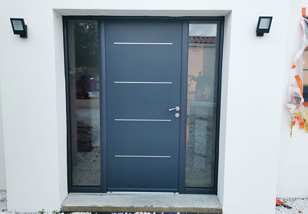 Photo Après Relaquage - Porte d'Entrée Alu