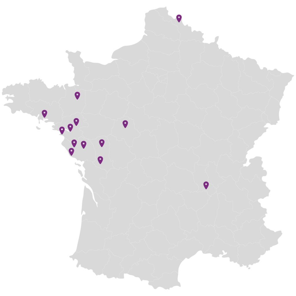 carte implantation franchises juin 2023